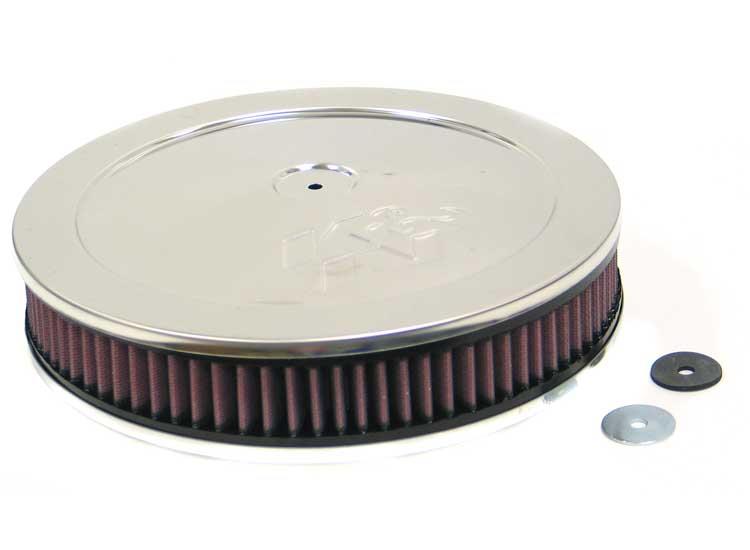 K&N Engineering K&N Round Air Filter Assembly 5-1/8in FLG 11in OD 3-3/8in