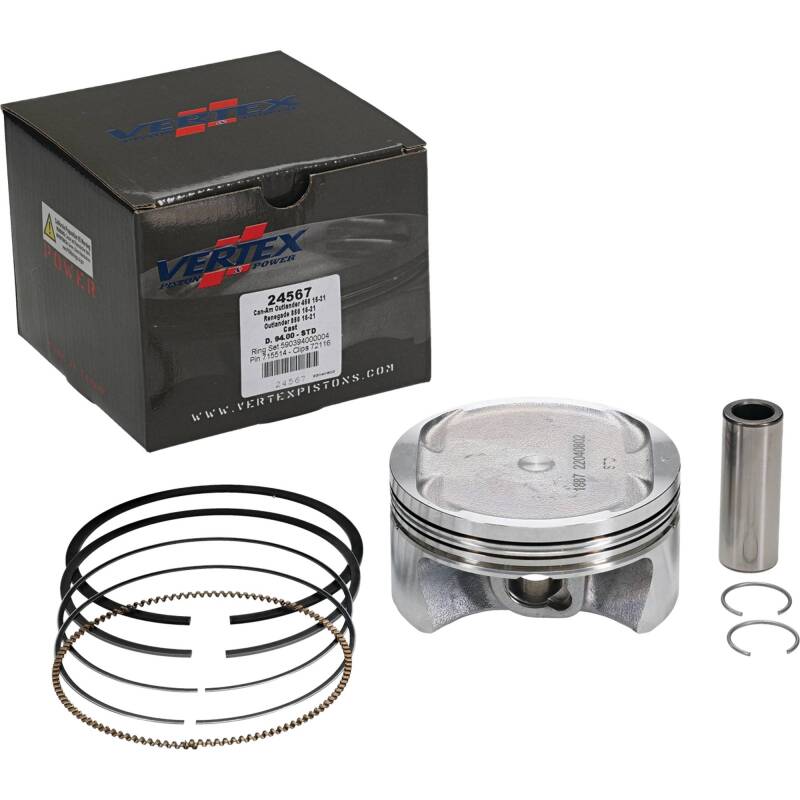 Vertex Pistons Vertex Piston 17-21 Can-Am Outlander 450 4x4 450cc Cast Replica Piston Kit