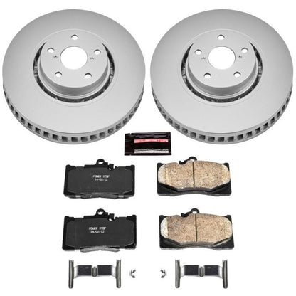 PowerStop Power Stop 07-11 Lexus GS350 Front Z17 Evolution Geomet Coated Brake Kit