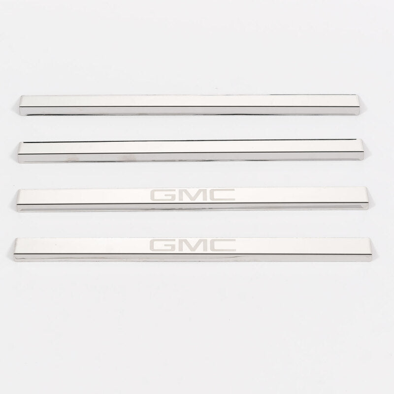 Putco 2020 GMC Sierra LD/HD Fits Double Cab and Regular Cab (2pc) w/ GMC Etching SS Door Sills