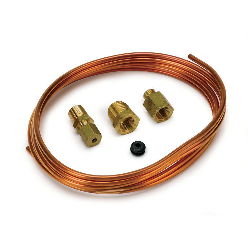 Autometer 6 Foot Copper Tubing 1/8 Inch Diameter