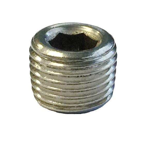 Torque Solution Stainless Steel 1/8 in NPT Plug: Universal 5 Pack
