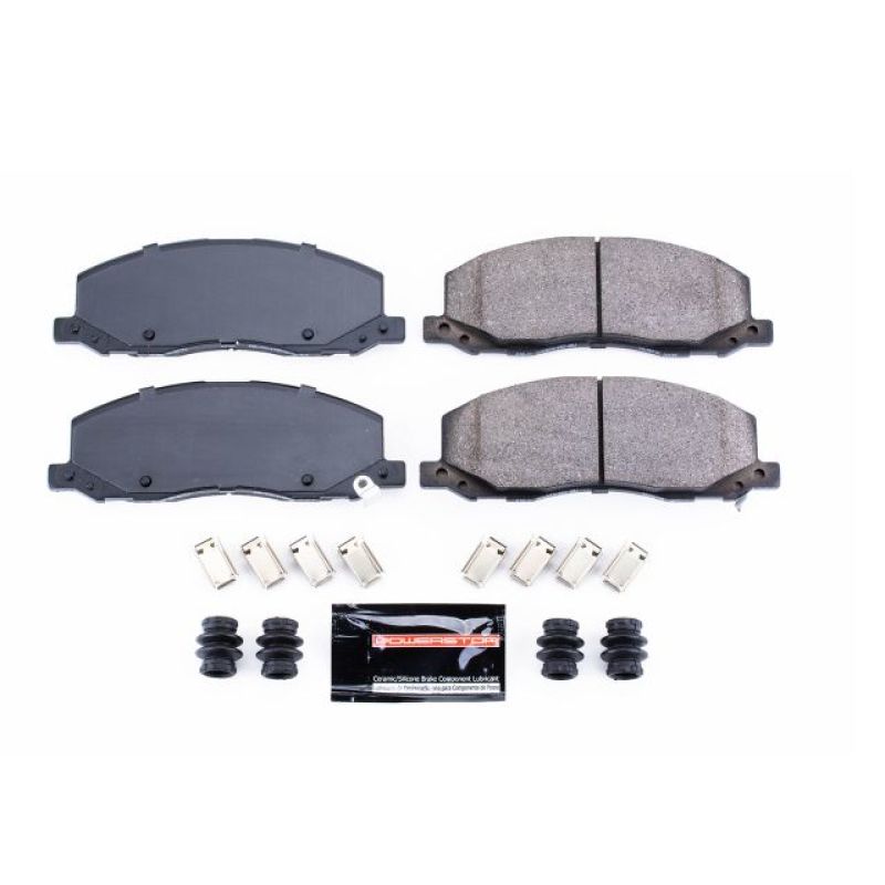 PowerStop Power Stop 10-11 Saab 9-5 Front Z23 Evo Sport Brake Pad w/Hardware