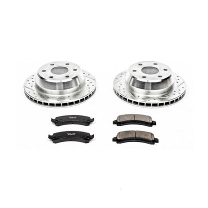 PowerStop Power Stop 03-06 Cadillac Escalade Rear Z23 Evolution Sport Brake Kit