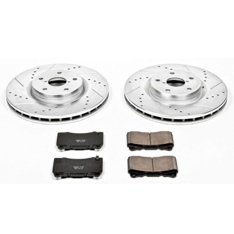 PowerStop Power Stop 05-14 Subaru Impreza Front Z23 Evolution Sport Brake Kit