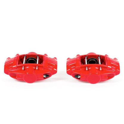 PowerStop Power Stop 09-19 Nissan 370Z Rear Red Calipers w/o Brackets - Pair