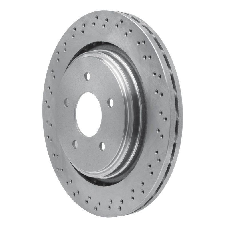 DFC 06-13 Cadillac XLR Rear Drilled Brake Rotor