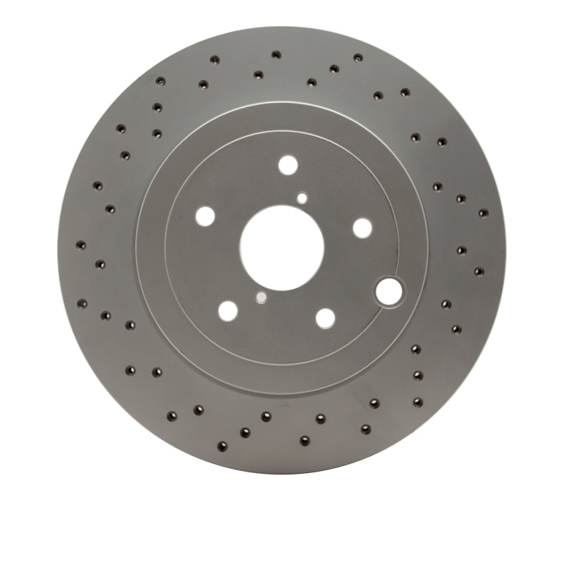 DFC 18-21 Subaru WRX STI Rear Drilled Hi-Carbon Alloy Geomet Coated Rotor