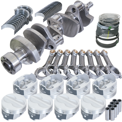 Eagle Chevy 350 1Pc 3.750in Int Balance Crank 5.700in I-Beam Rods 4.040in Pistons Rotating Assembly