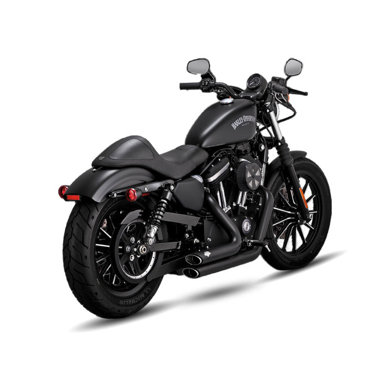 Vance and Hines Vance & Hines HD 18-22 Fatboy/Blackout Shortshots Staggered PCX Full System Exhaust
