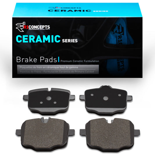 R1 Concepts R1 11-19 BMW 650I Coupe Rear R1 Ceramic Brake Pads