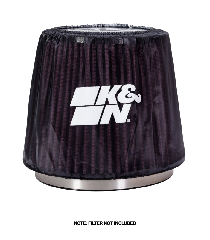 K&N Engineering K&N Drycharger Round Tapered Black Filter Wrap