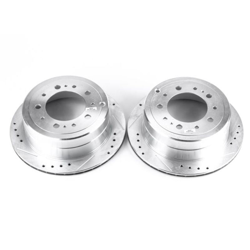 PowerStop Power Stop 98-07 Lexus LX470 Rear Evolution Drilled & Slotted Rotors - Pair