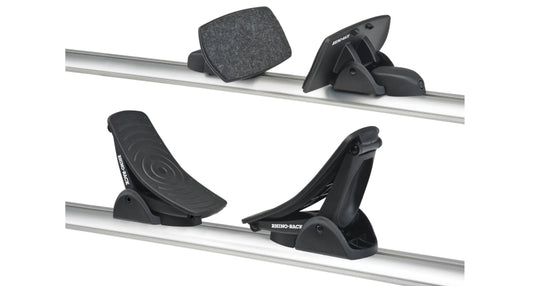 Rhino-Rack Nautic C-Channel Locking Slide Kayak Carrier - Rear Loading
