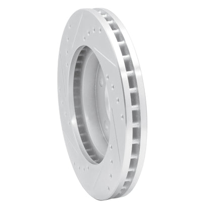 R1 Concepts R1 01-07 Buick Rendezvous Front Right Drilled & Slotted Silver Brake Rotor
