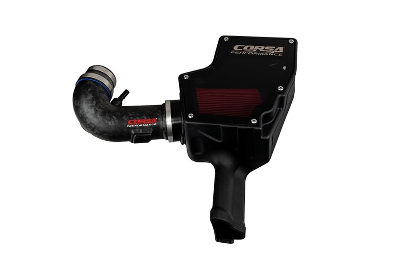 CORSA Performance Corsa 2018-2023 Ford Mustang GT 5.0L V8 Forged Carbon Fiber Air Intake w/ DryTech 3D No Oil Filter