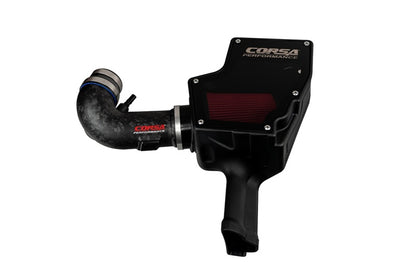 CORSA Performance Corsa 2018-2023 Ford Mustang GT 5.0L V8 Forged Carbon Fiber Air Intake w/ DryTech 3D No Oil Filter