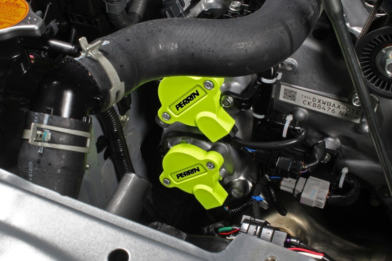 Perrin Performance PERRIN 13-26 Subaru BRZ / Scion FR-S / Toyota 86 & GR86 Cam Solenoid Cover - Neon Yellow