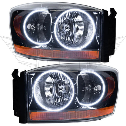 ORACLE Lighting Oracle 06 Dodge Ram SMD HL - Black - ColorSHIFT w/ BC1 Controller