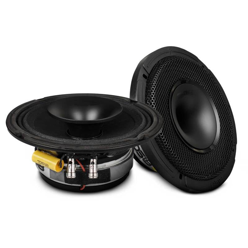 DS18 6.5in 150 Watts RMS 2 ohm Mid-Range Loudspeaker Shallow Grill Included