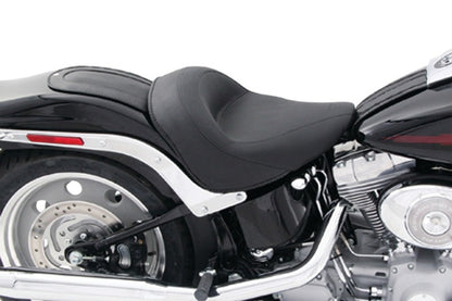 Mustang Motorcycle Mustang 06-10 Harley Softail FXST, 07-17 FLSTF Fender Bib - Black