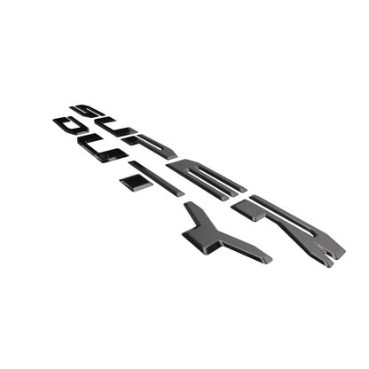 Putco 17-19 Ford SUPERDUTY Letters (Stamped/Black Platinum) Tailgate/Rear
