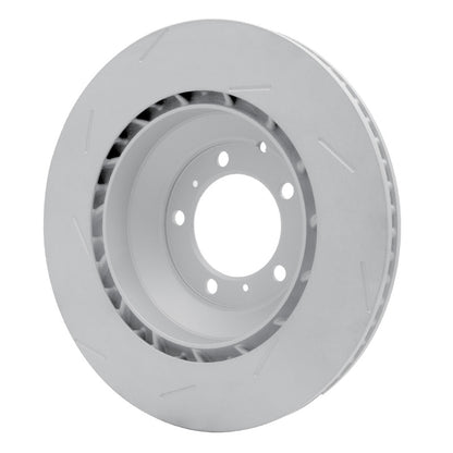 DFC 18-23 Porsche Panamera Left Rear Slotted Hi-Carbon Alloy Geomet Coated Rotor