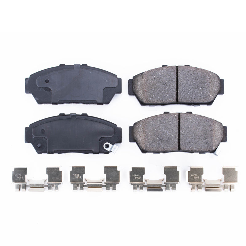 PowerStop Power Stop 94-01 Acura Integra Front Z17 Evolution Ceramic Brake Pads w/Hardware
