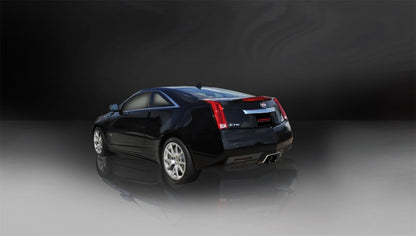 CORSA Performance Corsa 2011-2015 Cadillac CTS Coupe V 6.2L V8 Black Sport Axle-Back Exhaust