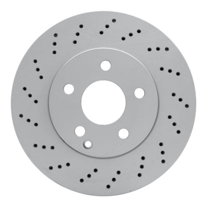 DFC 08-15 Mercedes-Benz C250 Front Drilled GeoSPEC Coated Rotor