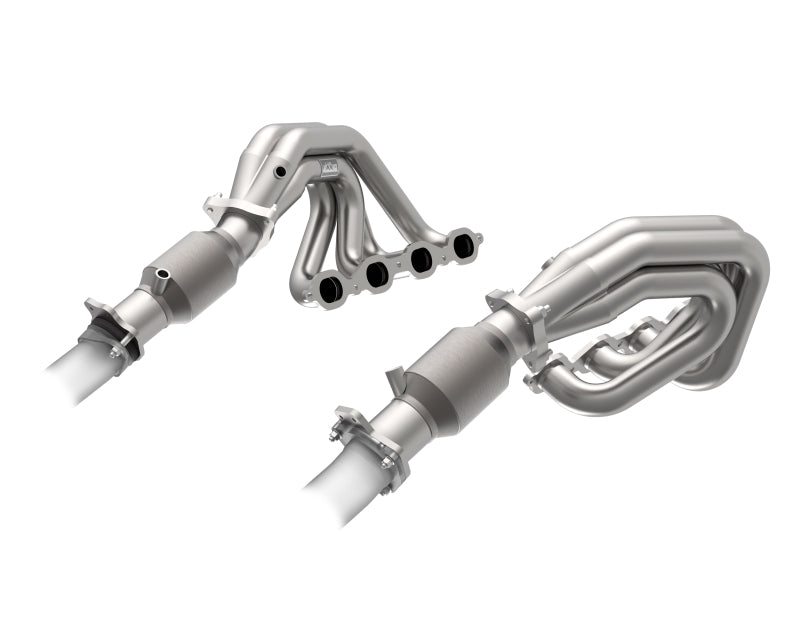Kooks Headers Kooks 20-24 Chevrolet Corvette Stingray 6.2L V8 2in x 3in SS Headers w/ H.O Green Catted Connection
