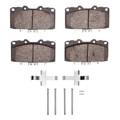 R1 Concepts R1 1989-1996 Nissan 300ZX Front R1 Optimum OE Pads & Hardware Kit