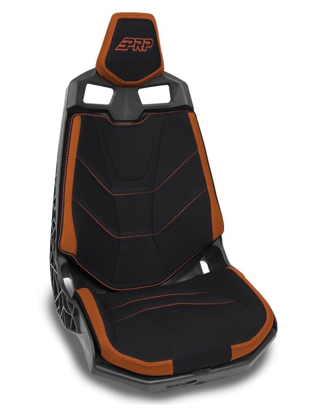 PRP Seats PRP Can-Am Maverick X3/Maverick R Seat Covers - Black/Orange