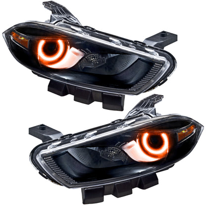 ORACLE Lighting Oracle Dodge Dart 13-16 Halo Kit - ColorSHIFT w/ 2.0 Controller