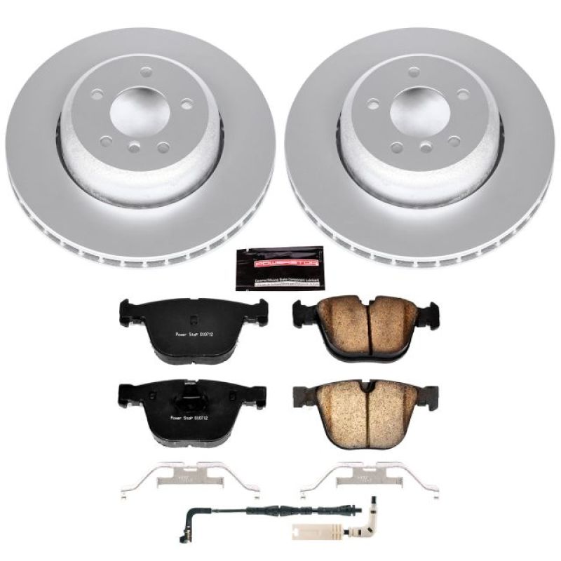 PowerStop Power Stop 08-10 BMW 535i Rear Z23 Evolution Sport Coated Brake Kit