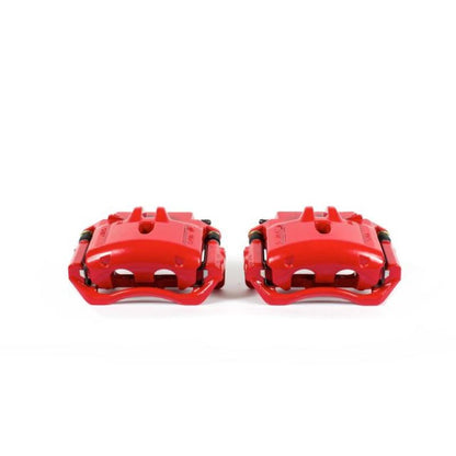 PowerStop Power Stop 02-05 Ford Thunderbird Front Red Calipers w/Brackets - Pair