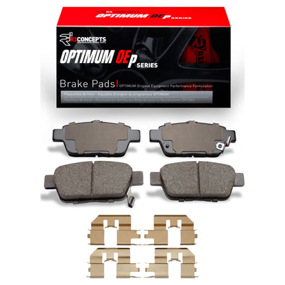 R1 Concepts R1 2006-2014 Acura TL Rear R1 Optimum OE Pads & Hardware Kit