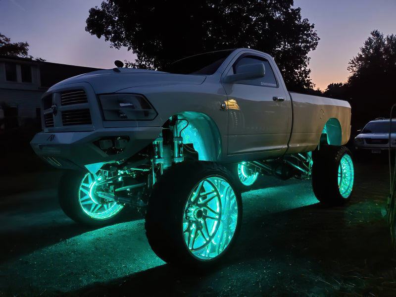 ORACLE Lighting Oracle LED Illuminated Wheel Rings - Aqua