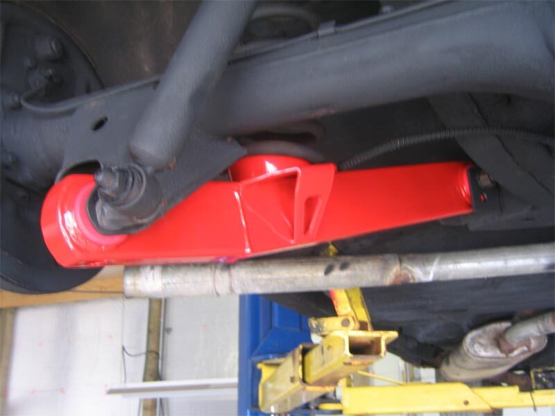 UMI Performance 59-64 GM B-Body Rear Suspension Kit 3-Link- Chevy only - Red