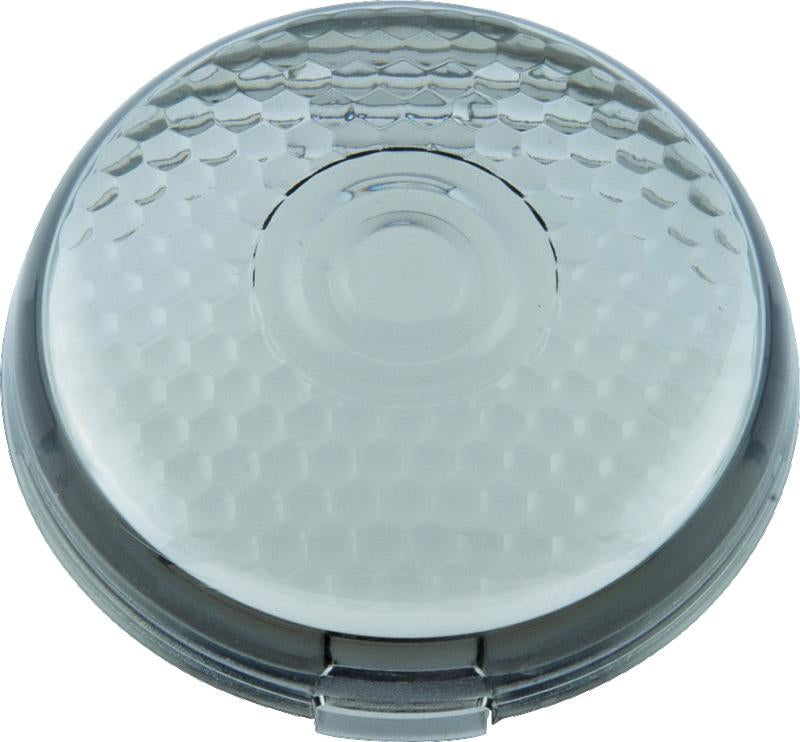 Bikers Choice Replacement Honeycomb Smoke Lens For LED Bullet Turn Signal