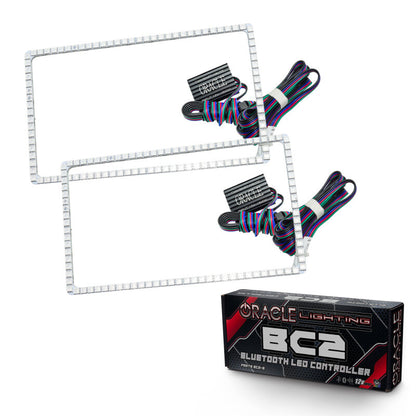 ORACLE Lighting Oracle Dodge Ram 94-01 Halo Kit - ColorSHIFT w/ BC1 Controller