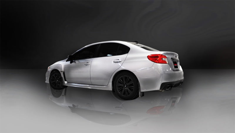 CORSA Performance Corsa 2015-2021 Subaru WRX Cat Back Exhaust Black Quad 3.5in Tips *Sport*
