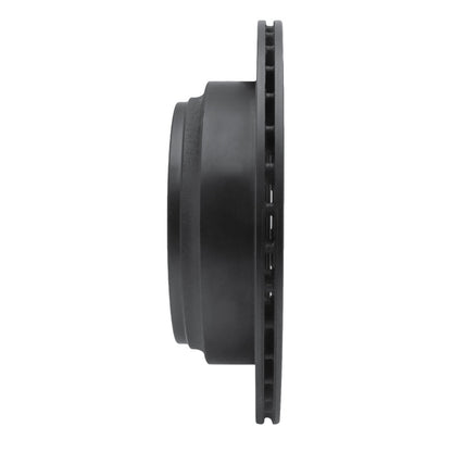 R1 Concepts R1 92-04 Acura SLX Rear Left Drilled & Slotted Black Brake Rotor