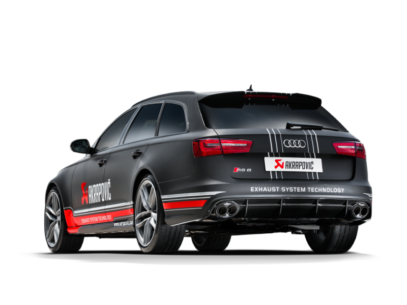 Akrapovic Akrapovic 14-17 Audi RS6 Avant (C7) Evolution Line Cat Back (Titanium) w/ Carbon Tips