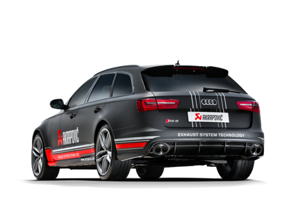 Akrapovic Akrapovic 14-17 Audi RS6 Avant (C7) Evolution Line Cat Back (Titanium) w/ Carbon Tips