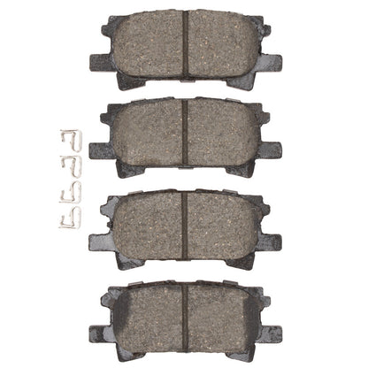 R1 Concepts R1 04-09 Lexus RX400h Rear R1 Ceramic Brake Pads