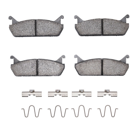R1 Concepts R1 1990-1996 Ford Escort Rear R1 Semi Met Pads & Hardware Kit
