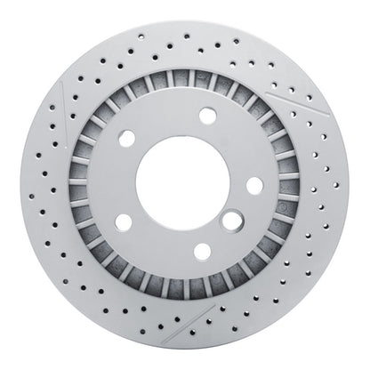 DFC 13-18 Mercedes-Benz G65 AMG Rear Drilled GeoSPEC Coated Rotor and Slotted