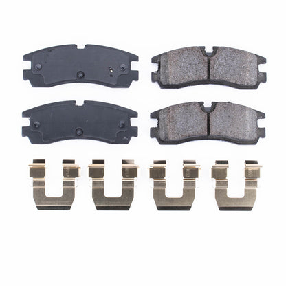 PowerStop Power Stop 98-02 Cadillac Seville Rear Z17 Evolution Ceramic Brake Pads w/Hardware