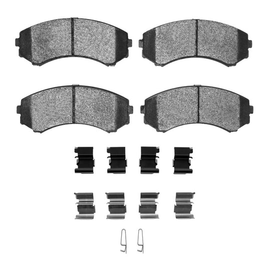 R1 Concepts R1 92-93 Mazda MPV Front Semi Met Pads & Hardware Kit